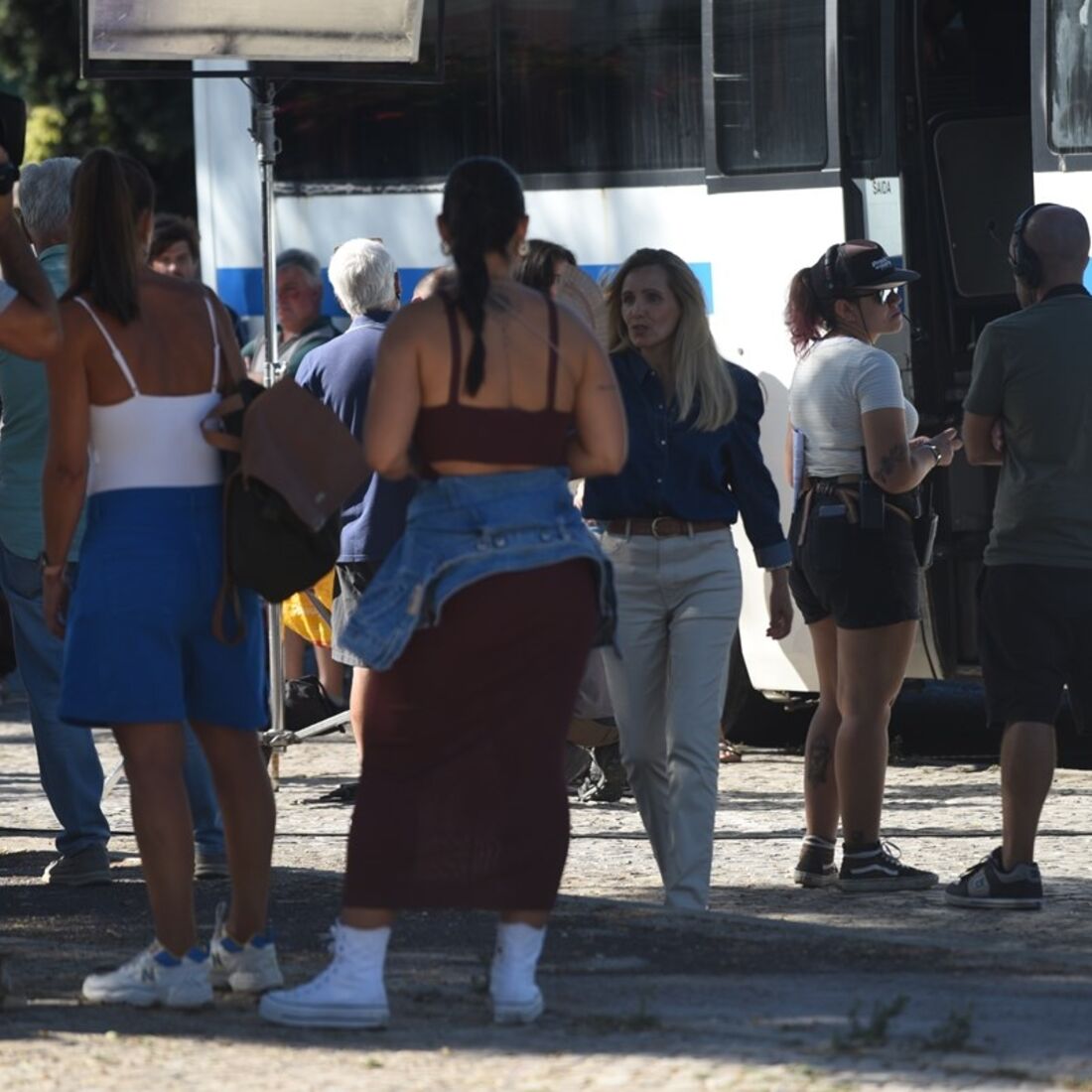 Sangue Oculto, novela, sic, bastidores, gravações