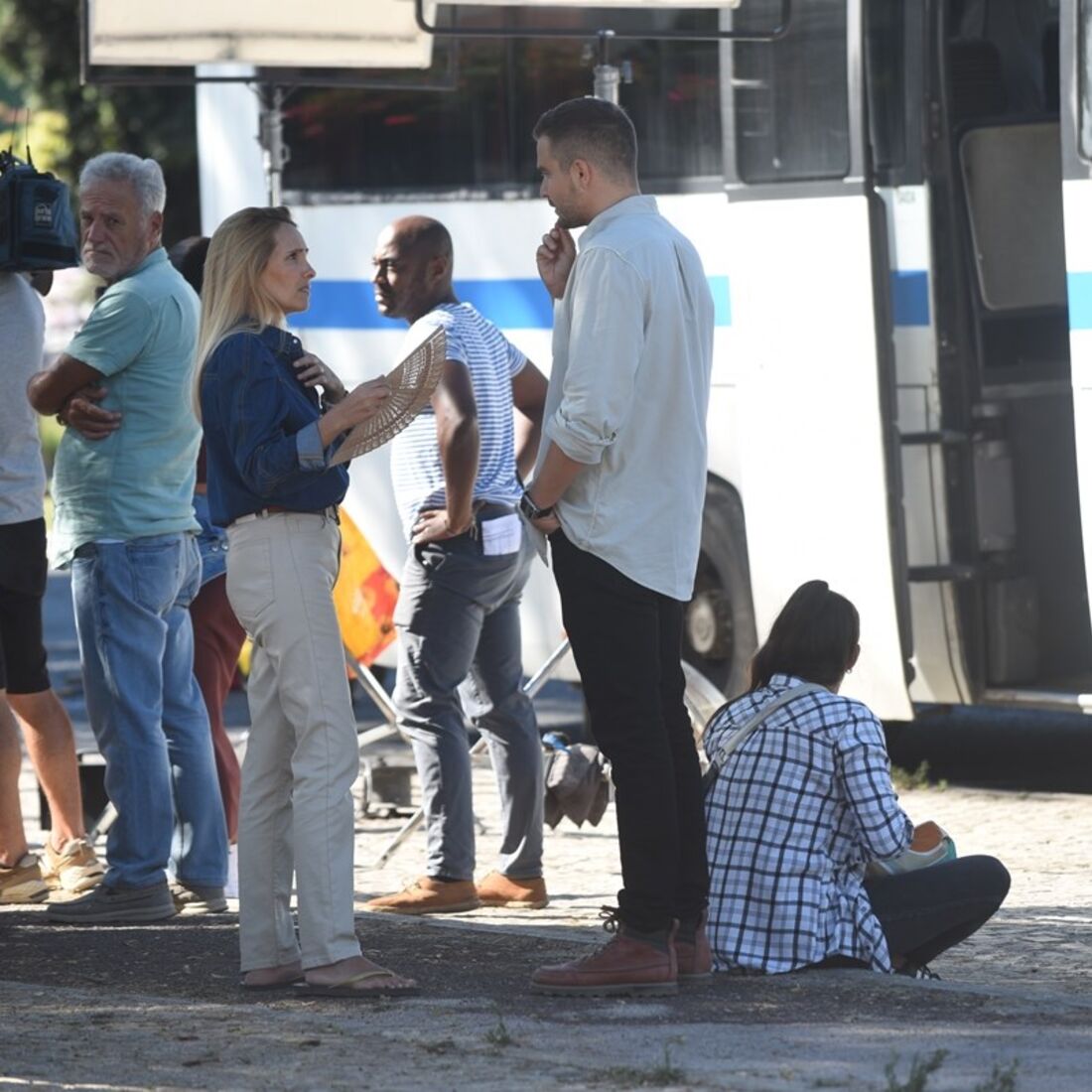 Sangue Oculto, novela, sic, bastidores, gravações