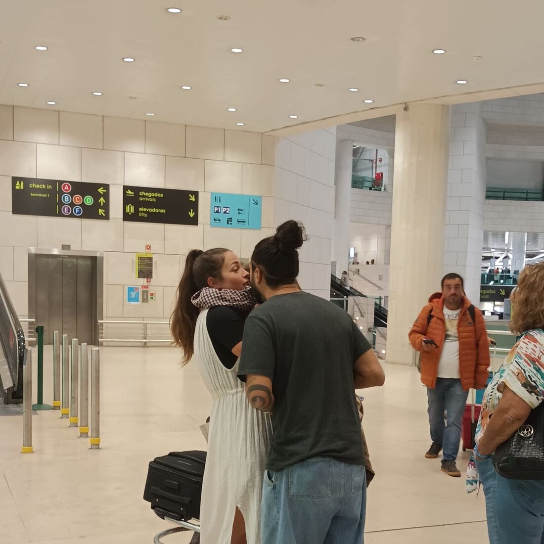 Laura Galvão e a filha