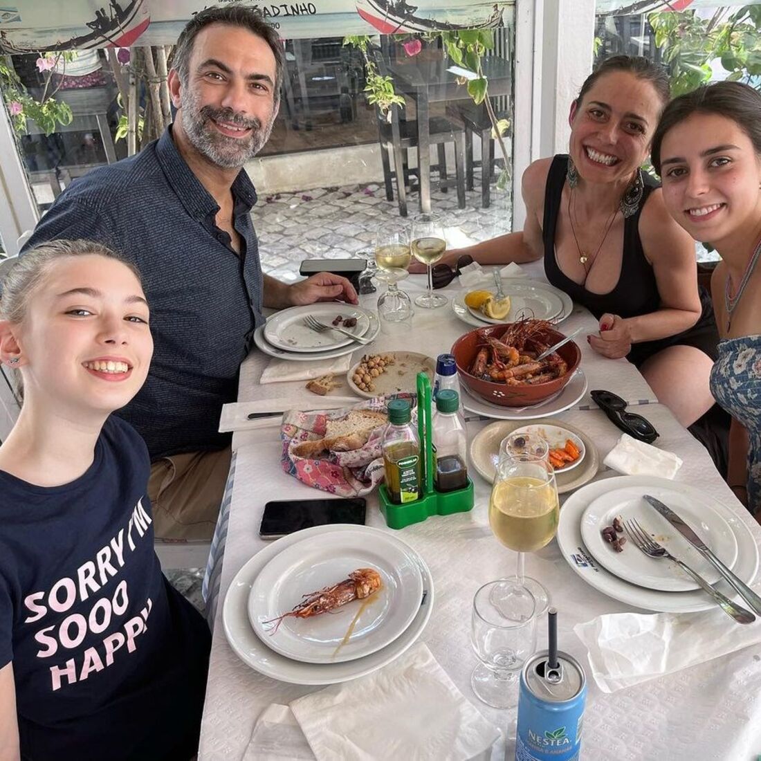 Patrícia Tavares e André Quartin Santos