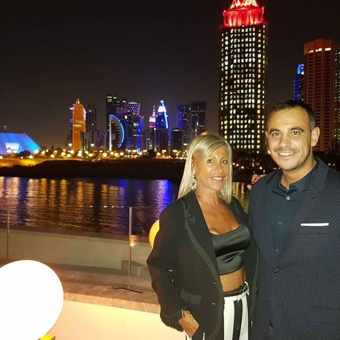  Zulmira Ferreira com o filho, Eddie Ferrer