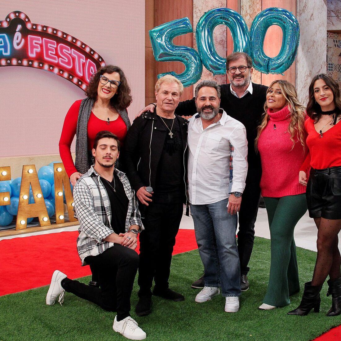 Ana Guiomar, Pedro Teixeira, Carlos M.Cunha, Ruben Rua, Ruth Marlene, Maria Cerqueira Gomes, Festa é Festa