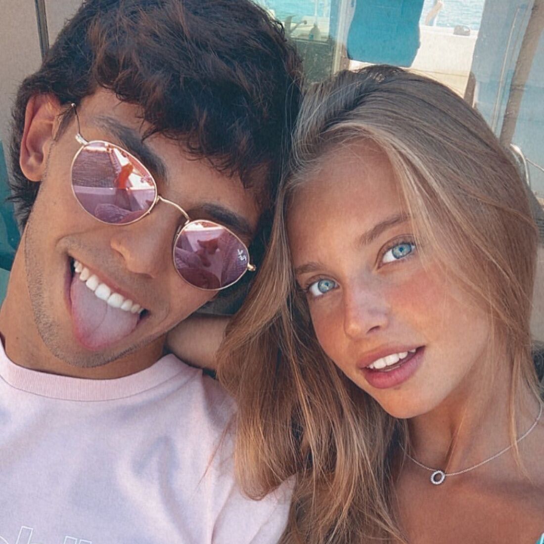Margarida Corceiro e João Félix