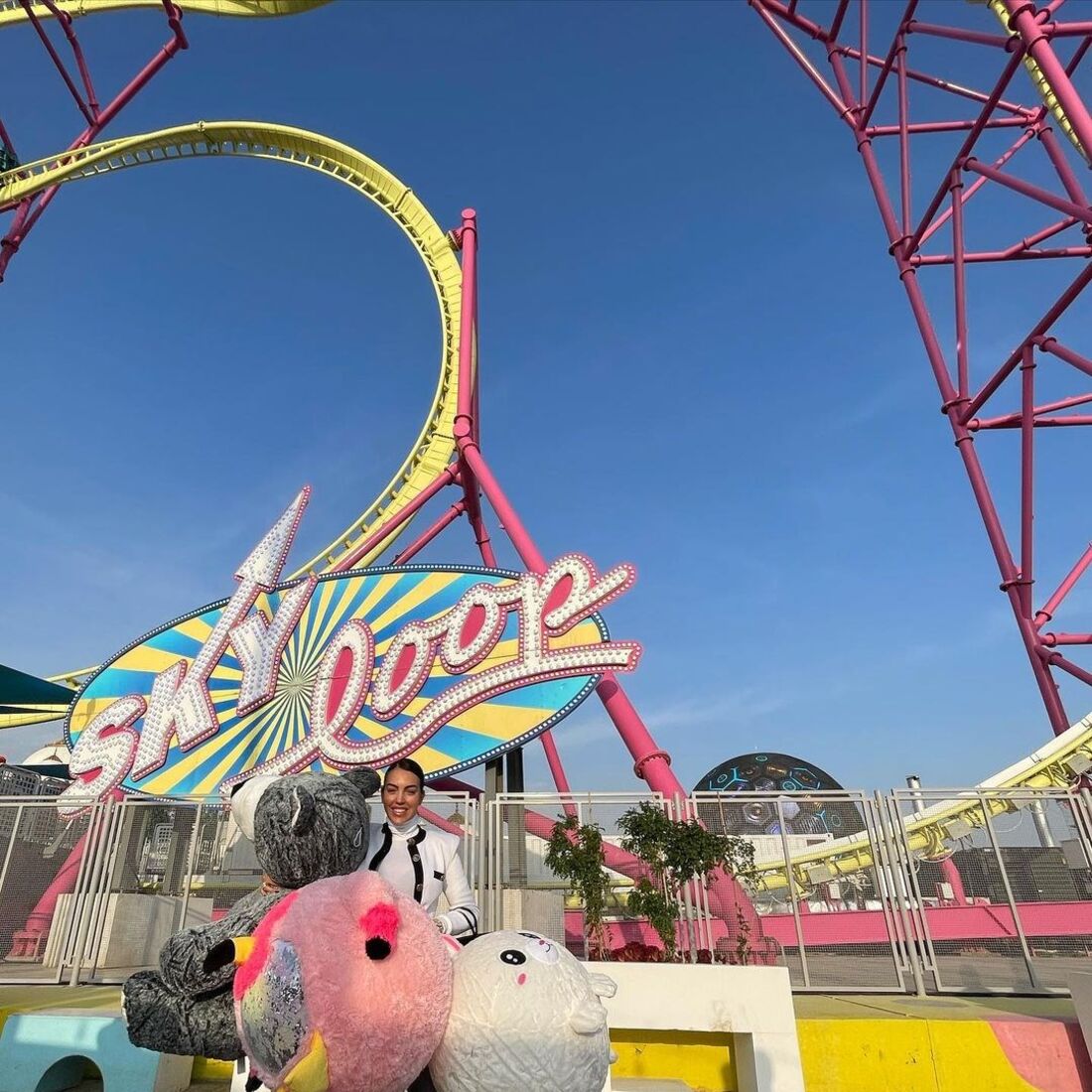 Georgina Rodríguez, Riade, parque de diversões