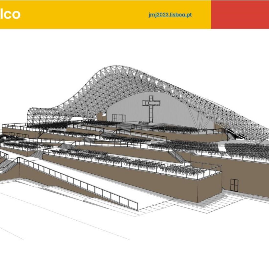 Altar-palco, Jornada Mundial da Juventude, CML