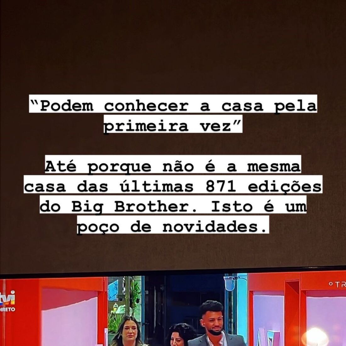 Pipoca estreia de 'O Triângulo 