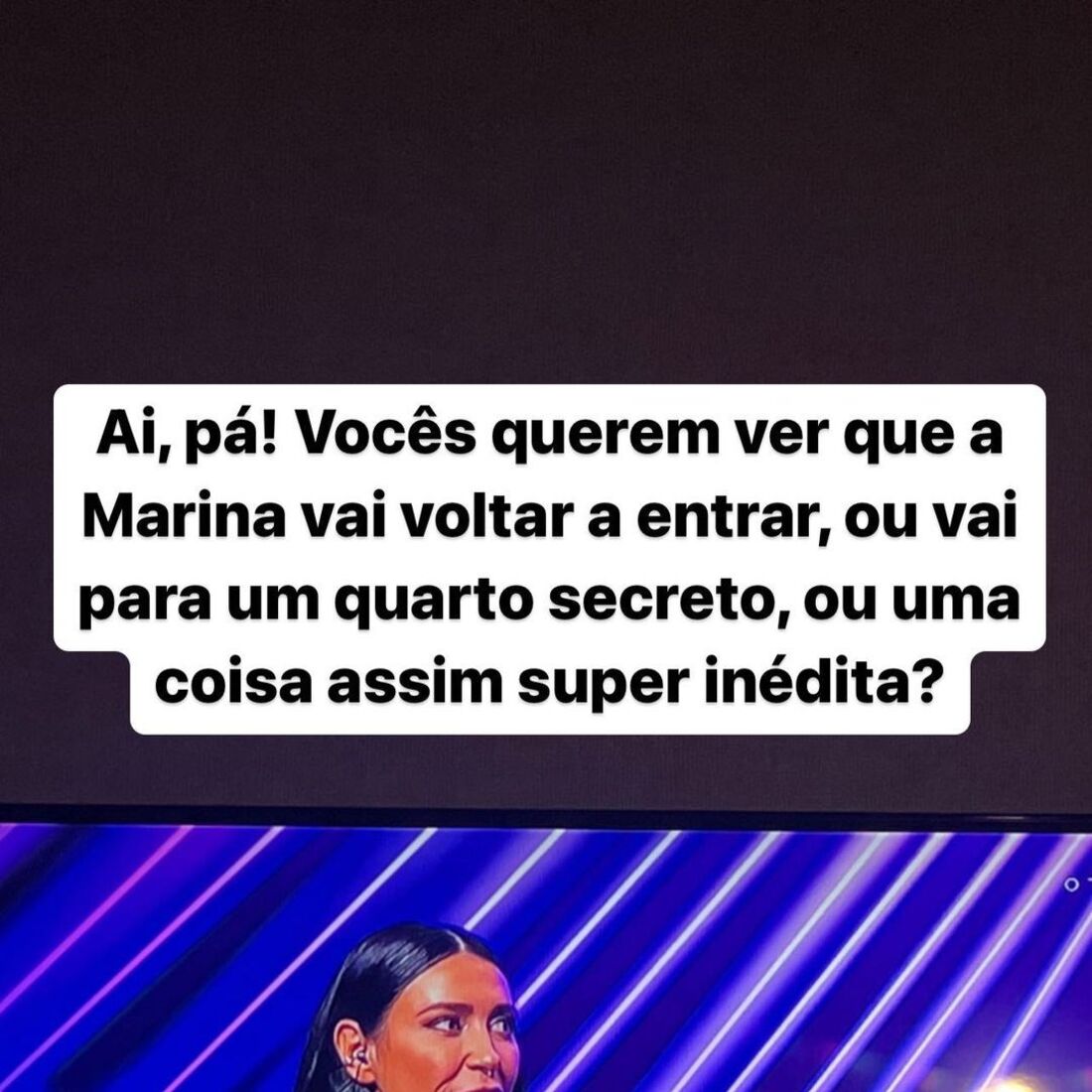 Pipoca estreia de 'O Triângulo 