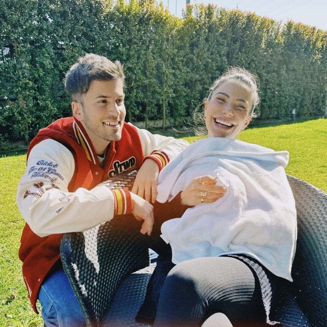 Carolina Carvalho e David Carreira