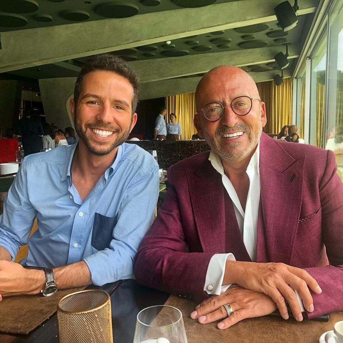 Rubinho Correia e Manuel Luís Goucha