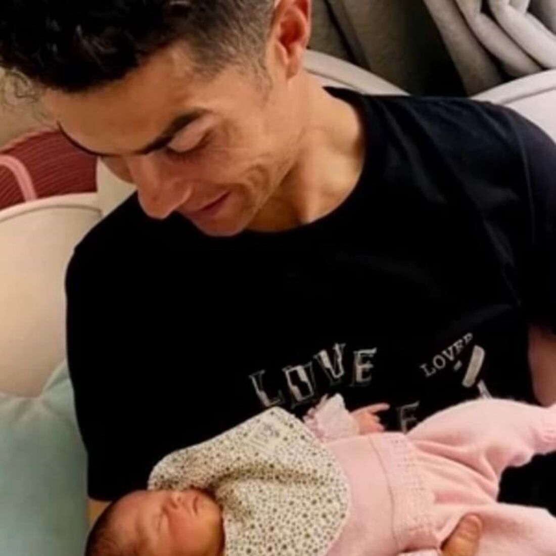 Cristiano Ronaldo com os filhos