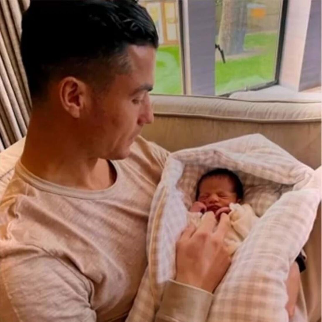 Cristiano Ronaldo com os filhos