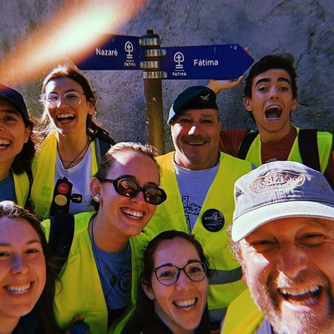 Eduardo Madeira, Joana Machado Madeira, peregrinação, Fátima