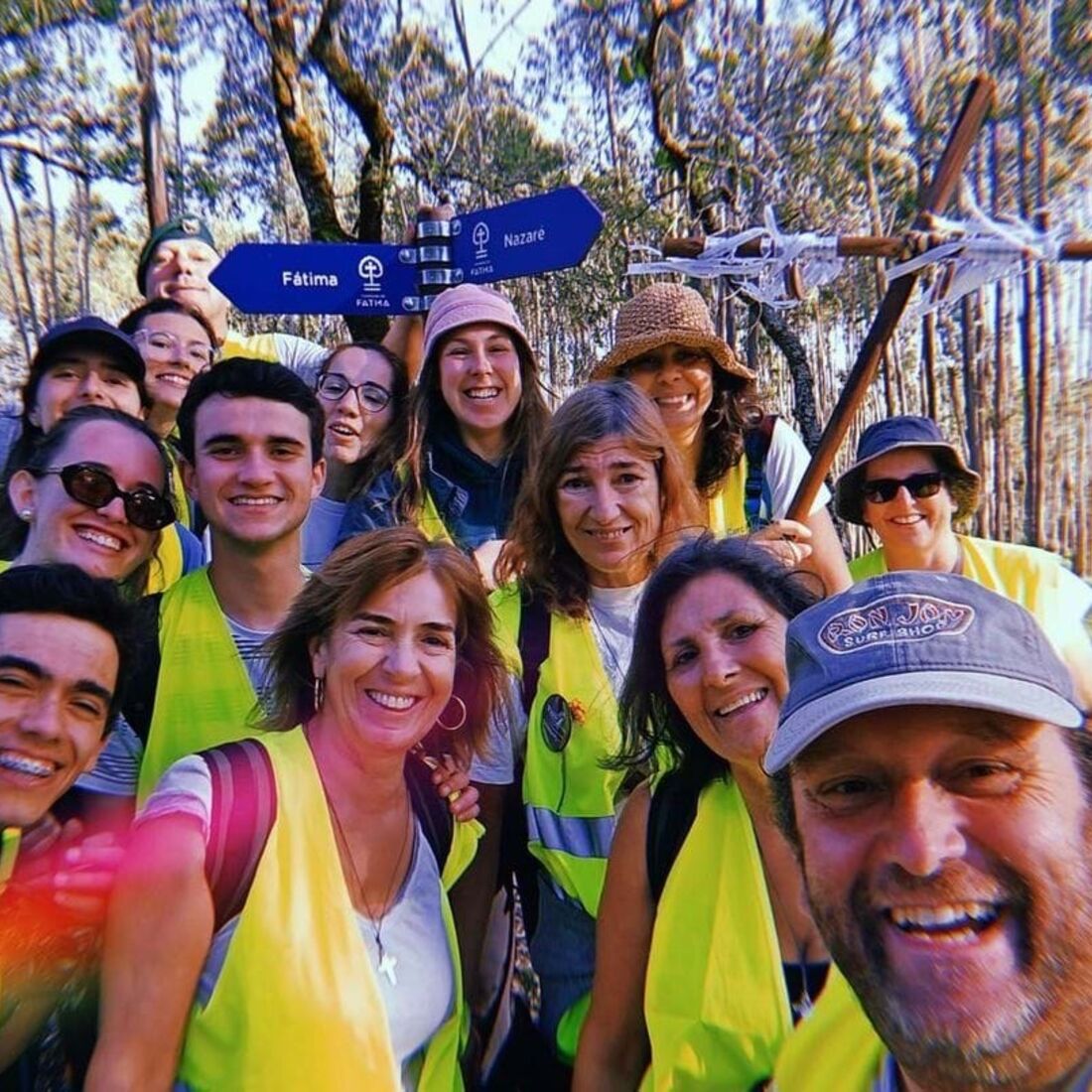 Eduardo Madeira, Joana Machado Madeira, peregrinação, Fátima