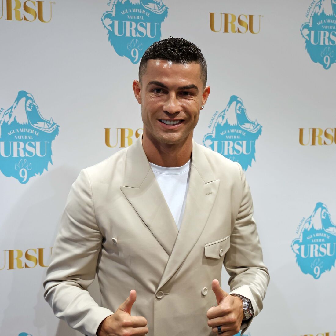 Cristiano Ronaldo e Georgina Rodriguez juntos em Madrid
