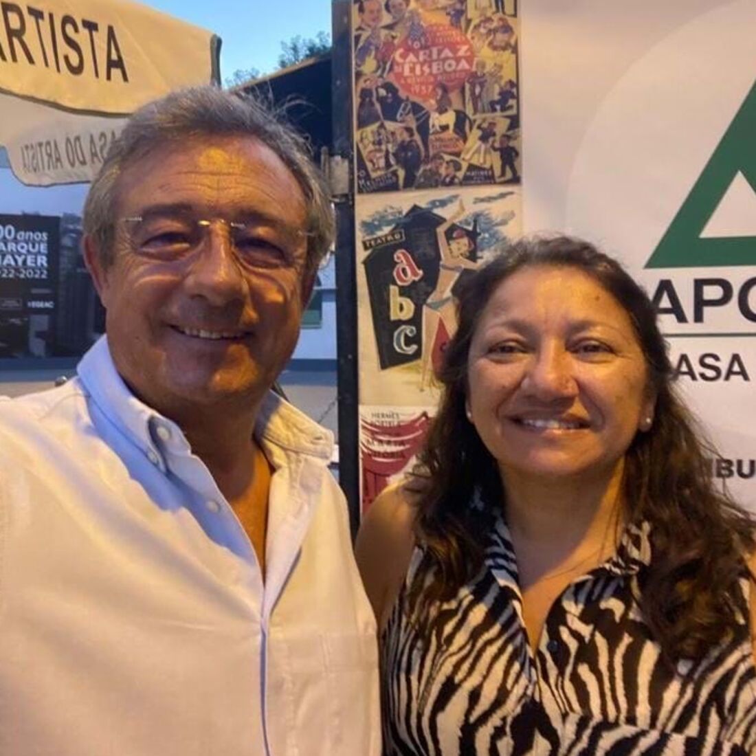 Luís Aleluia e Zita Favretto