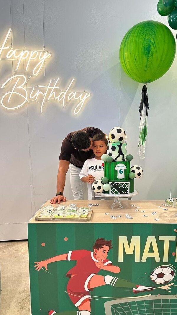 Cristiano Ronaldo, Mateo, aniversário