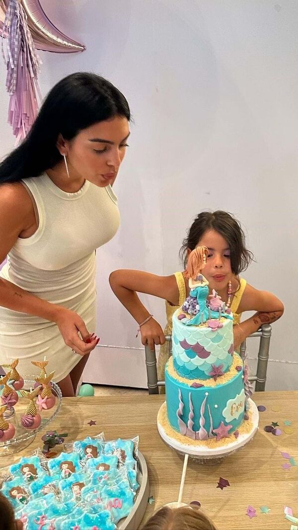 Georgina Rodríguez, Eva, aniversário