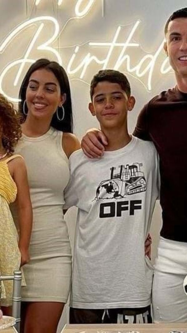 Cristiano Ronaldo, Eva, Mateo, aniversário