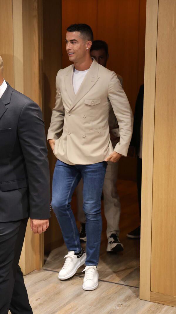 Cristiano Ronaldo e Georgina Rodriguez juntos em Madrid