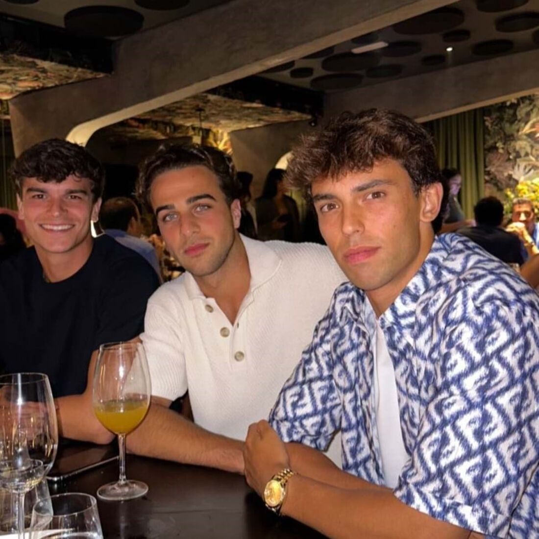 João Félix, Tiago Trindade e Miguel Nóbrega