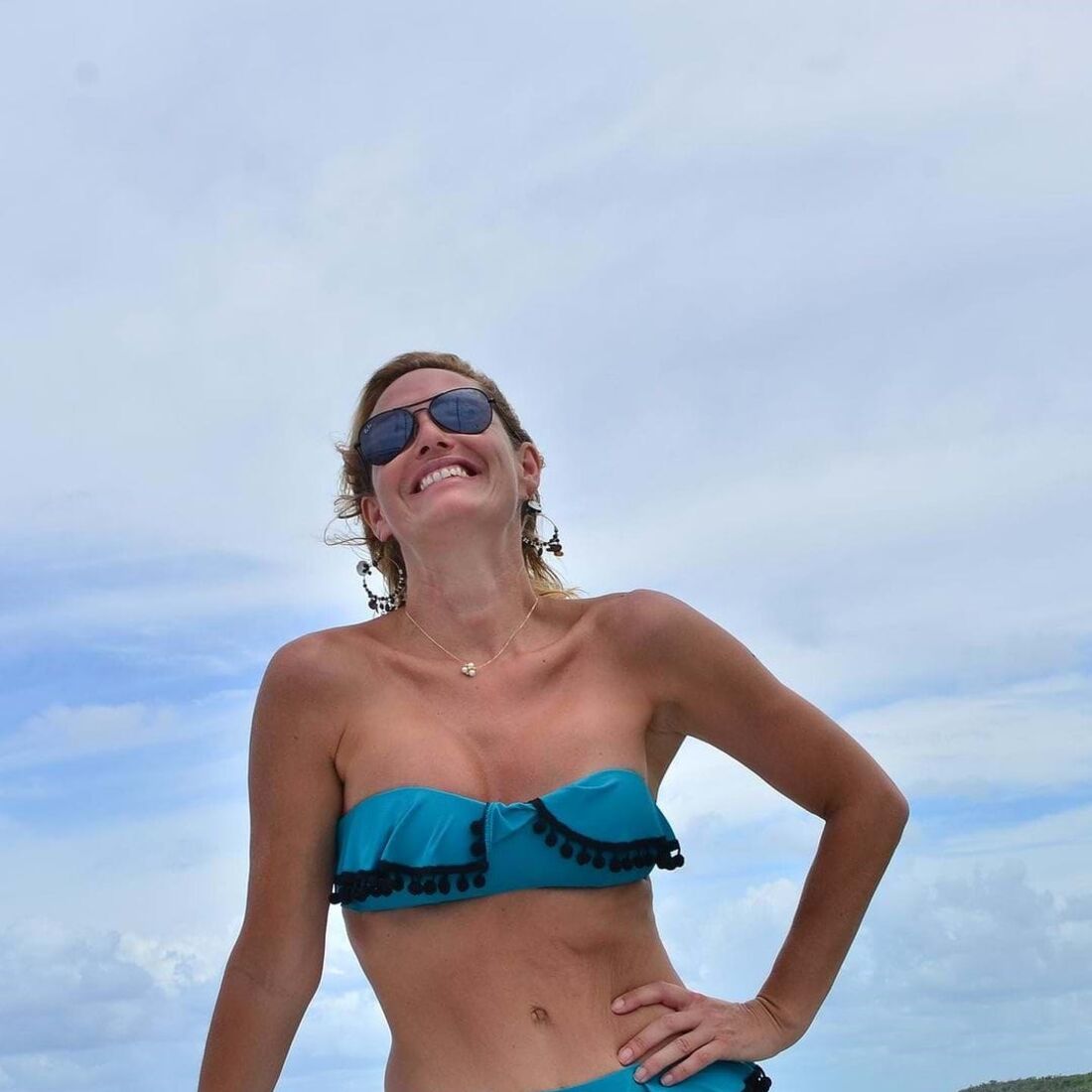 Fernanda Serrano, férias em Punta Cana