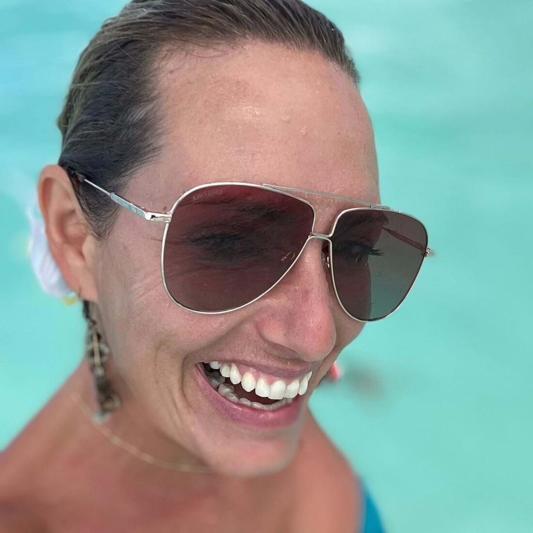 Fernanda Serrano, férias em Punta Cana