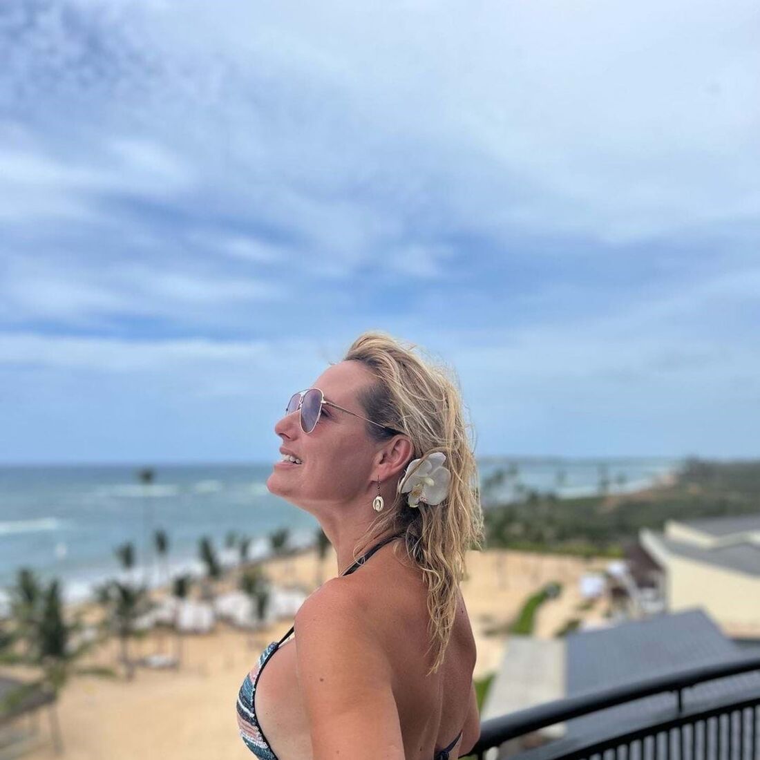 Fernanda Serrano, férias em Punta Cana