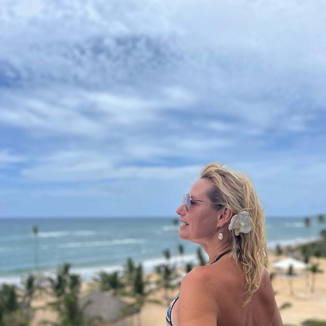 Fernanda Serrano, férias em Punta Cana