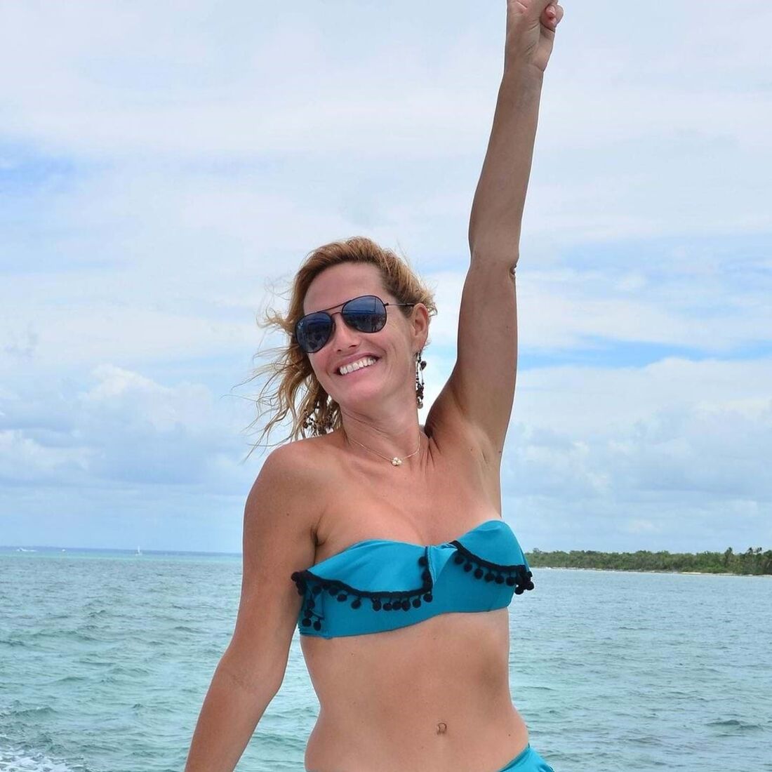 Fernanda Serrano, férias em Punta Cana