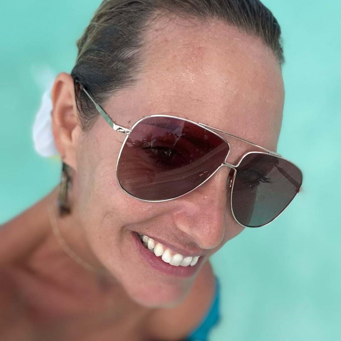 Fernanda Serrano, férias em Punta Cana