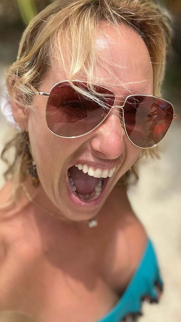 Fernanda Serrano, férias em Punta Cana