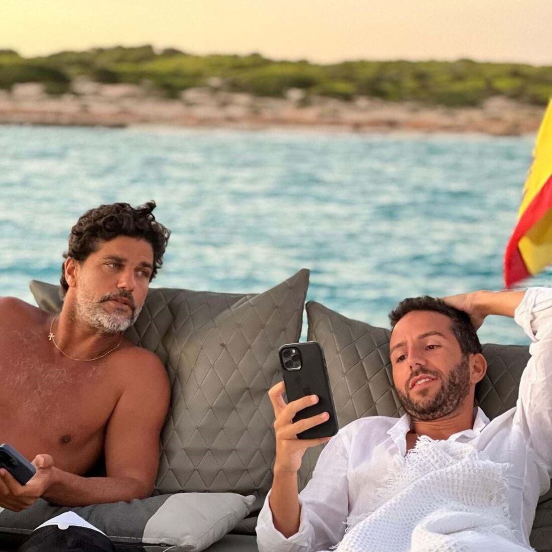 Férias de Cristina Ferreira. Bruno Cabrerizo e Rubinho Correia