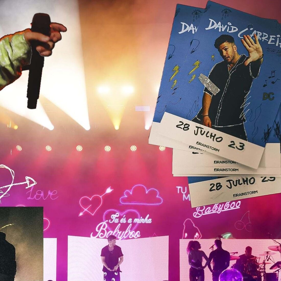 David Carreira, Carolina Carvalho