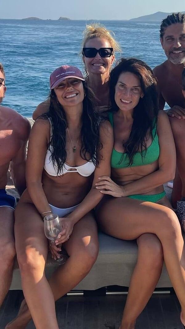 Sofia Ribeiro, Cristina Ferreira e Bruno Cabrerizo