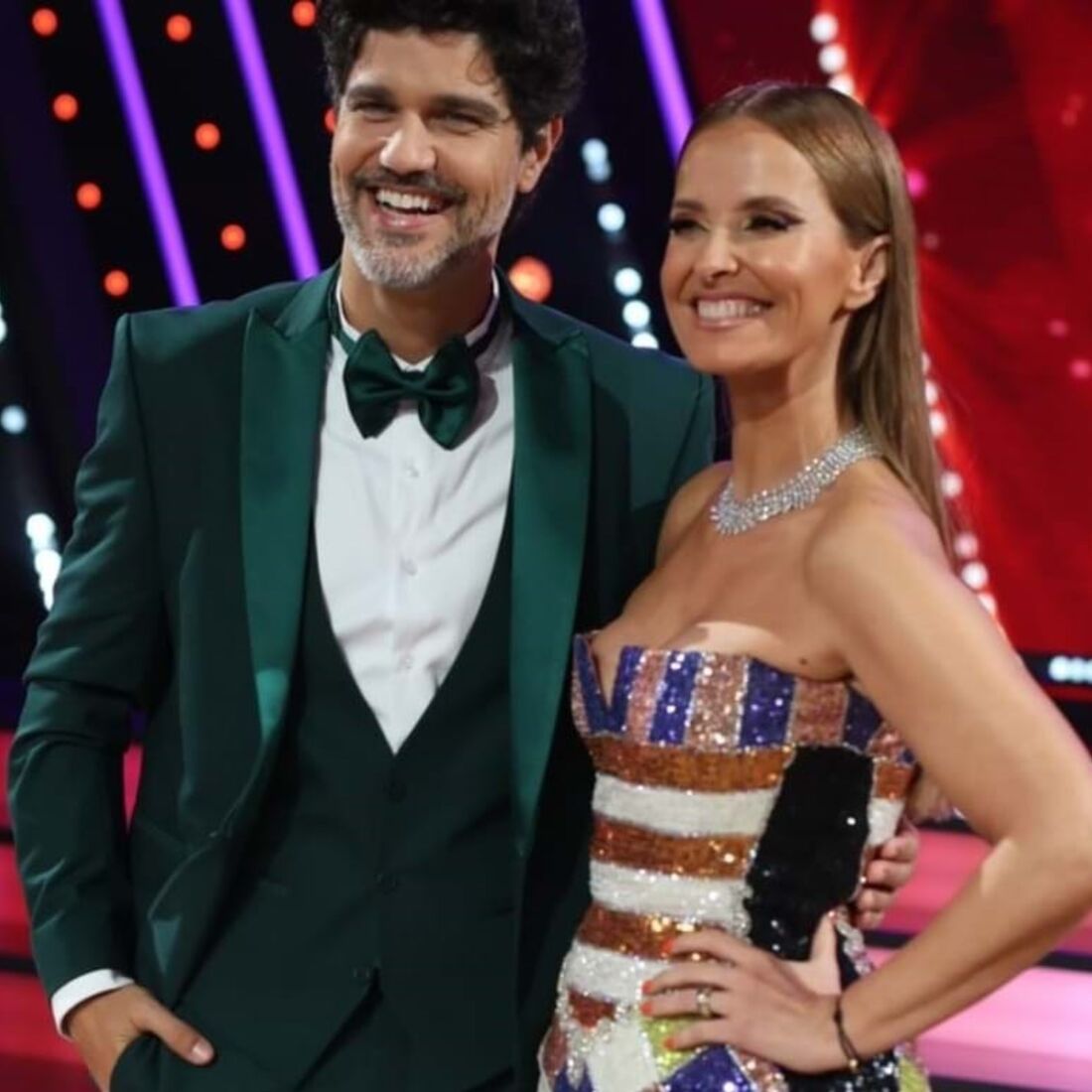 Cristina Ferreira e Bruno Cabrerizo no 'Dança'