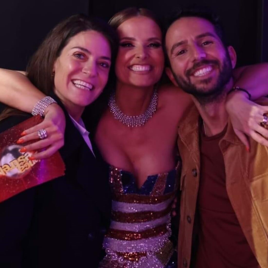 Cristina Ferreira, Catarina Duarte e Ruben Correia no 'Dança'