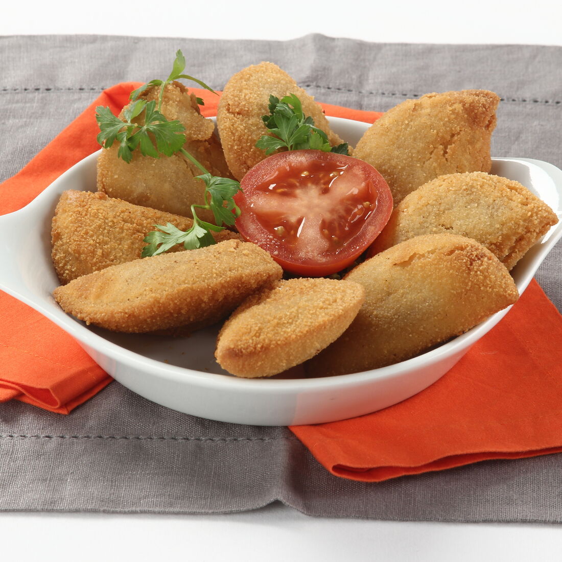 Rissóis de bacalhau