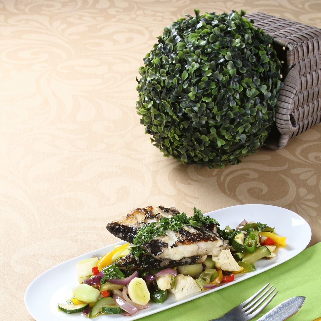 Peixe Espada Grelhado