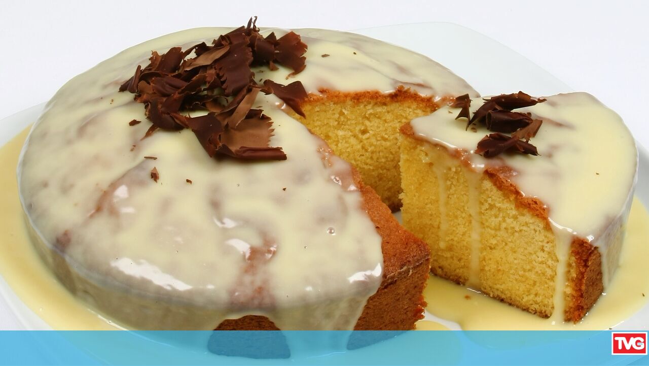 Bolo de Mel e Chocolate Branco - Receitas - TVGUIA