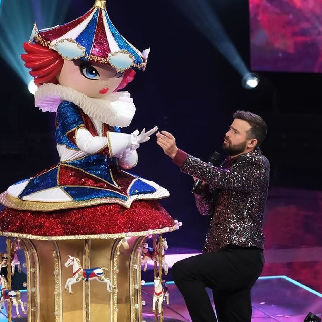 João Manzarra, Carrossel, A Máscara