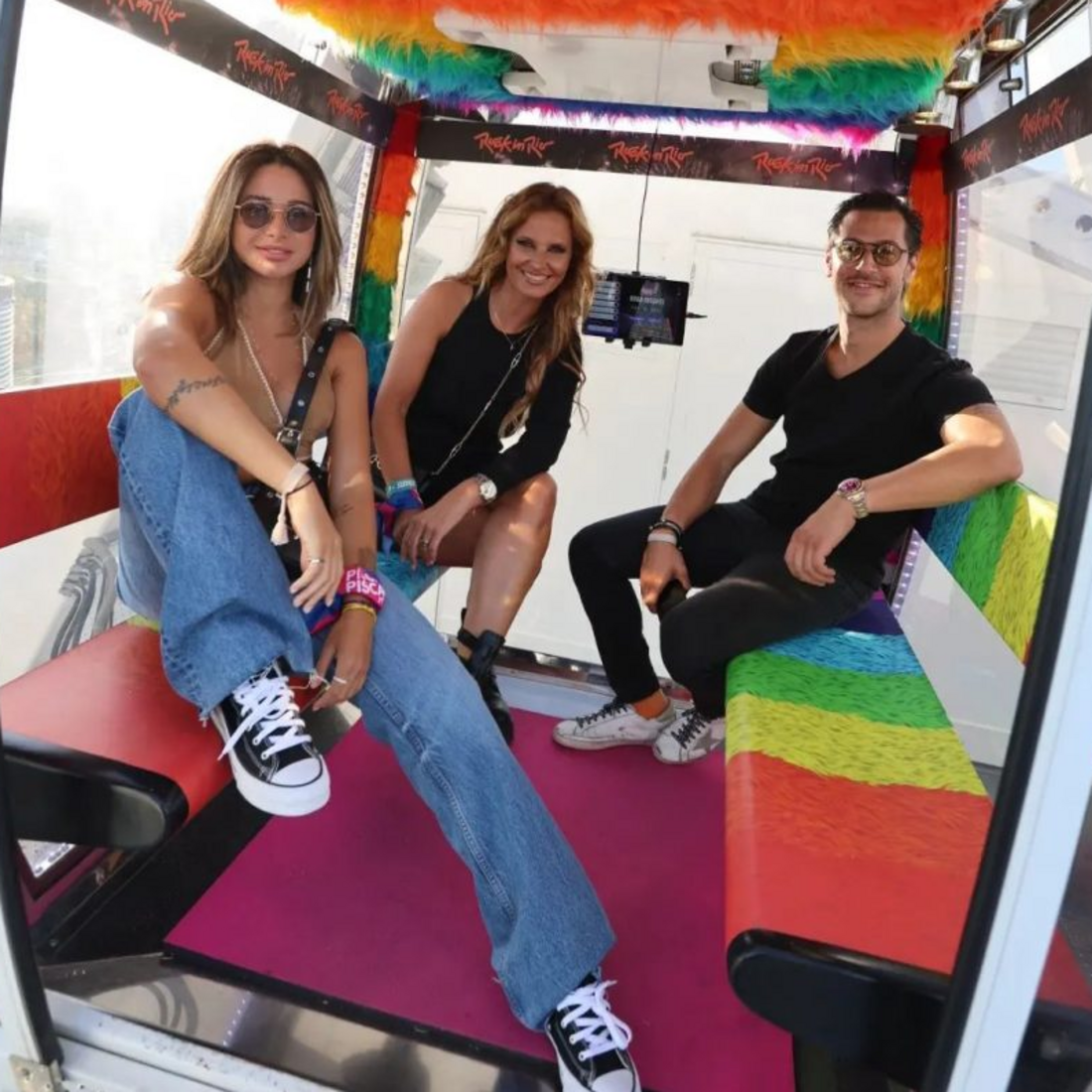 Cristina Ferreira, Bruna Gomes e Bernardo Sousa