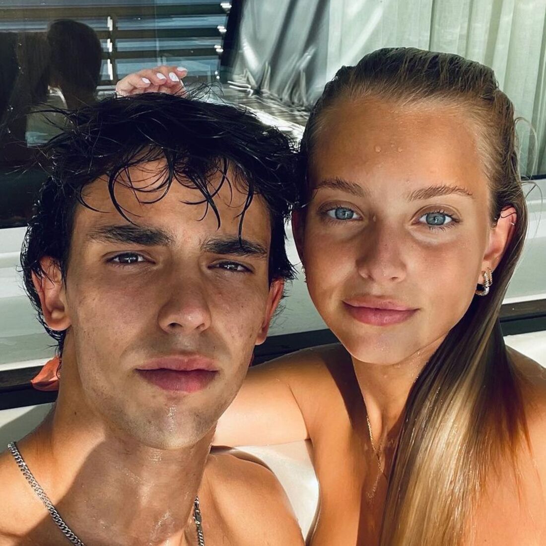 Margarida Corceiro e João Félix