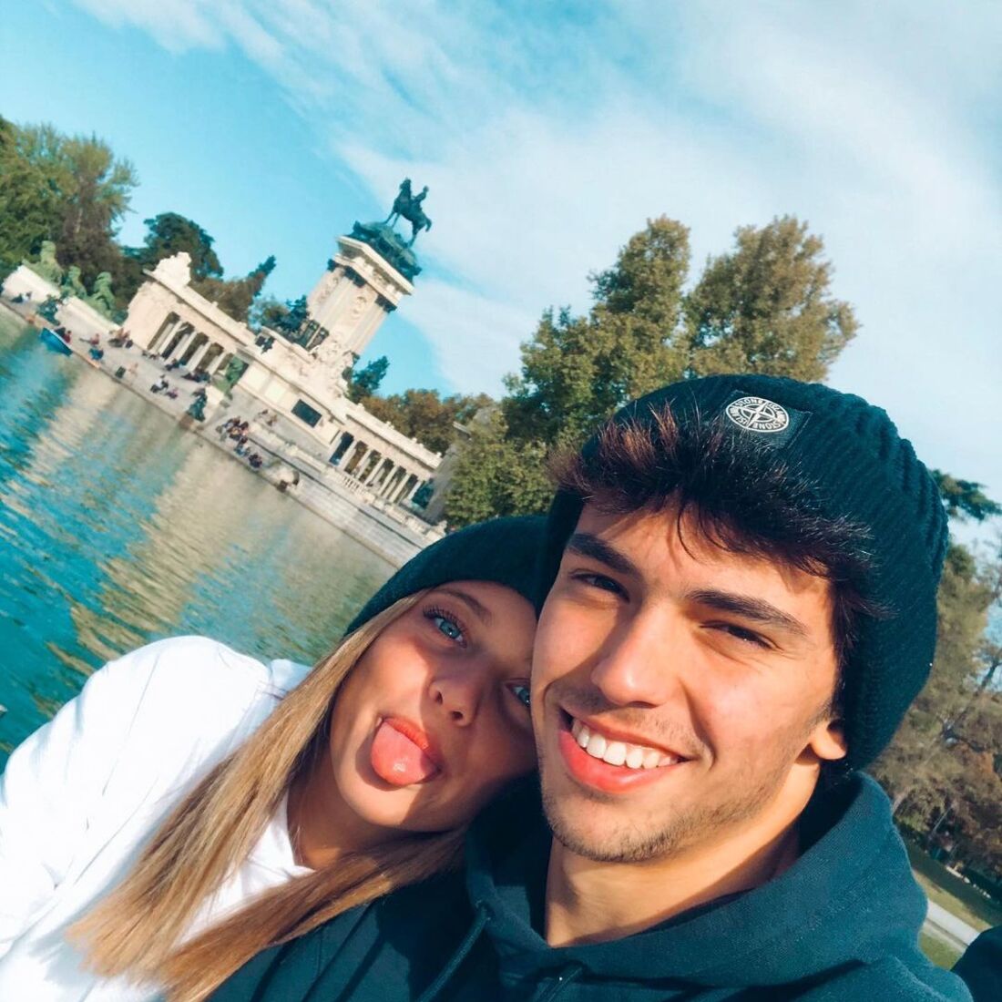 Margarida Corceiro e João Félix