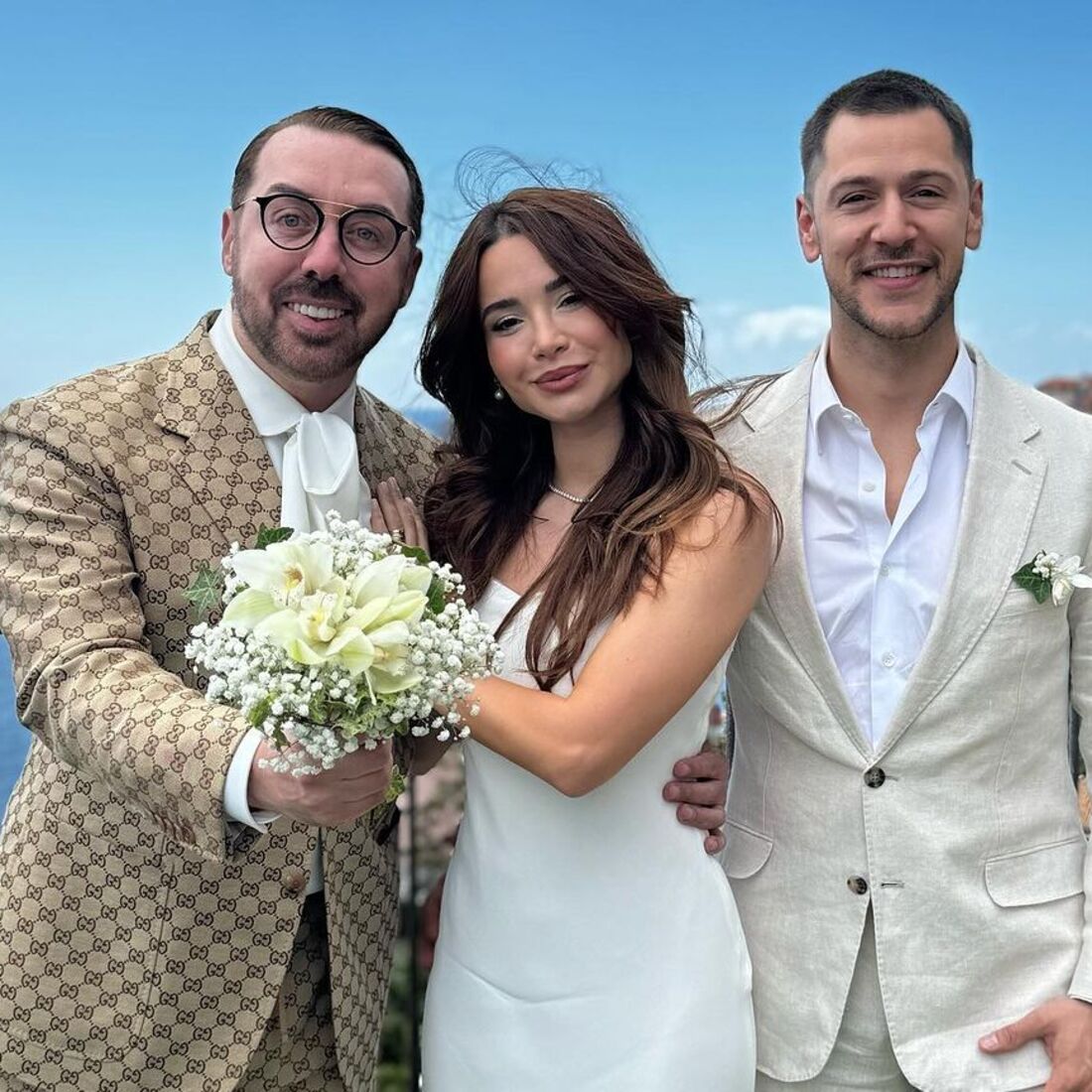 Bruna Gomes, Bernardo Sousa e Flávio Furtado