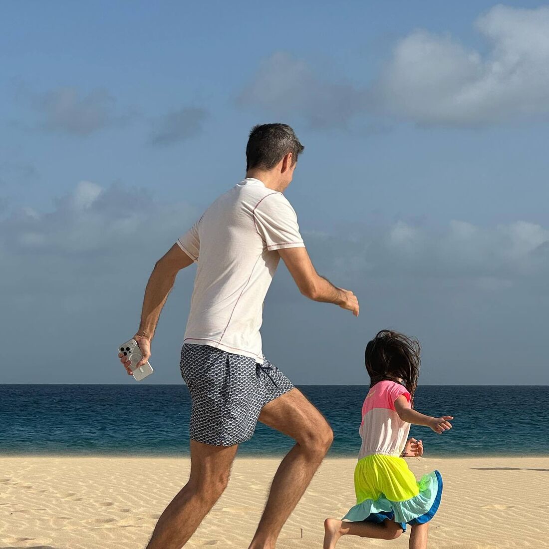 Daniel Oliveira, Andreia Rodrigues, férias