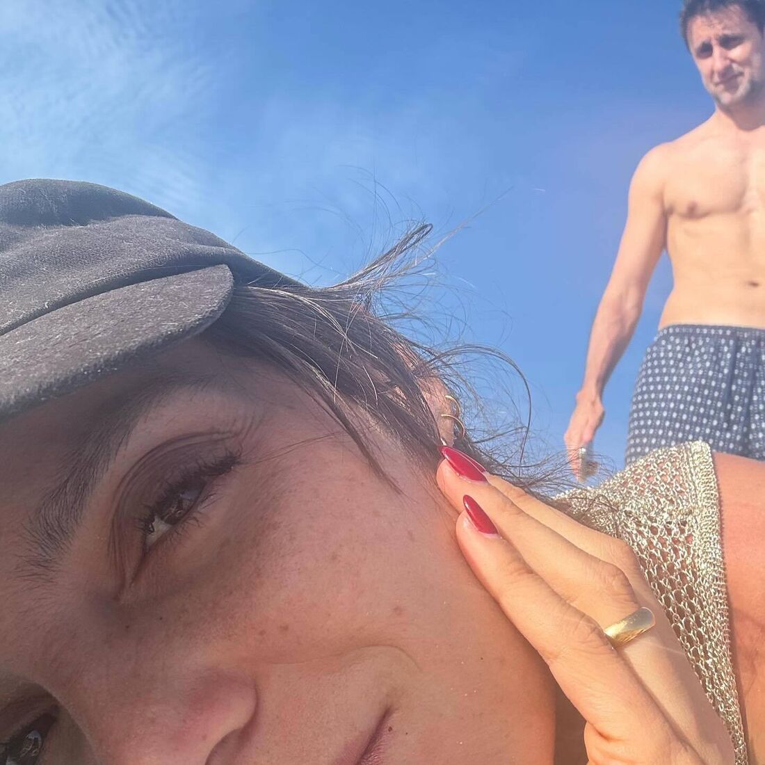 Daniel Oliveira, Andreia Rodrigues, férias