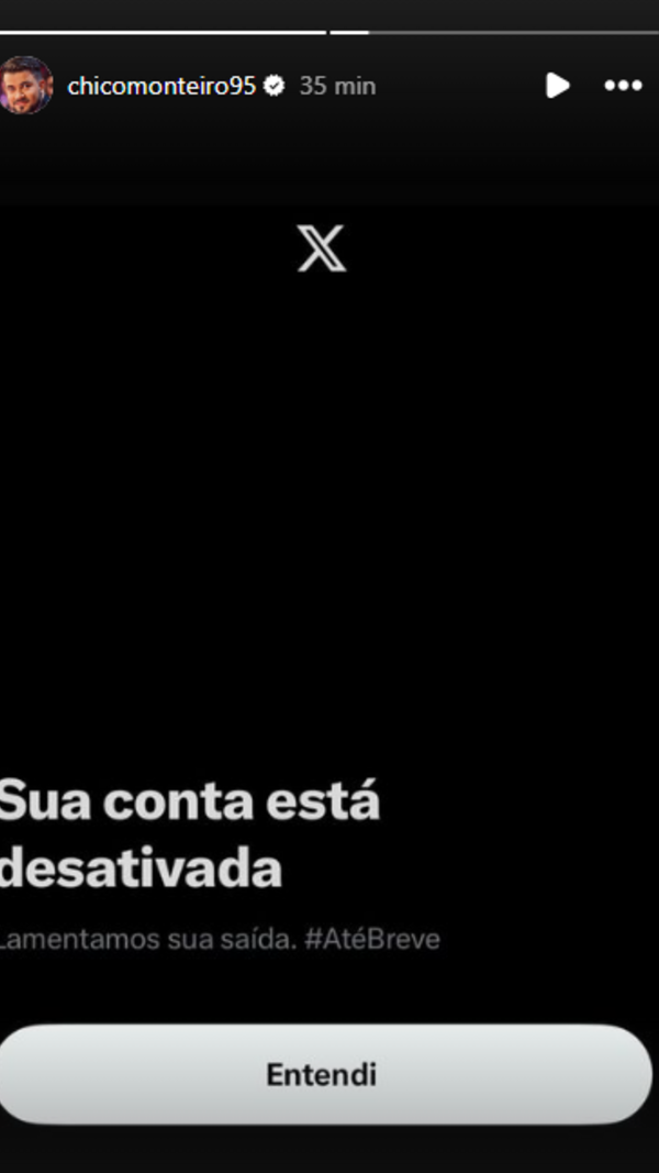 Francisco Monteiro apaga Twitter
