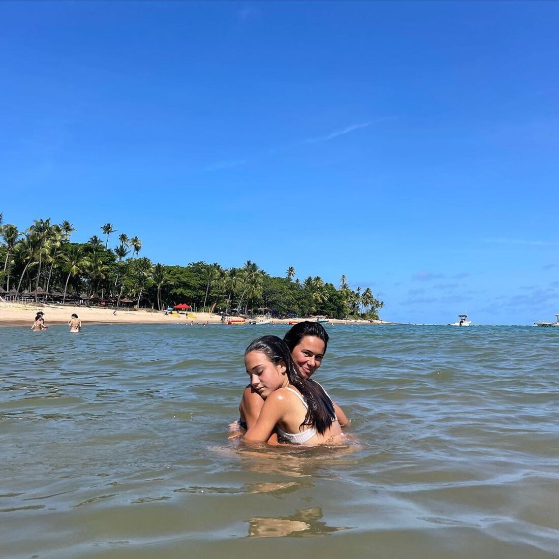 Cláudia Vieira e filha Maria