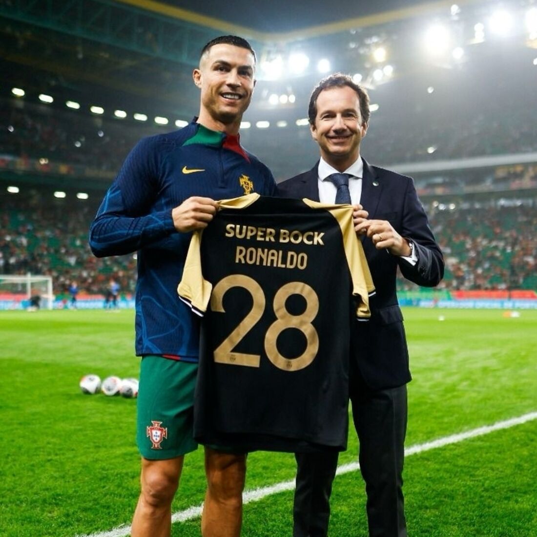 Cristiano Ronaldo, Frederico Varandas, Sporting