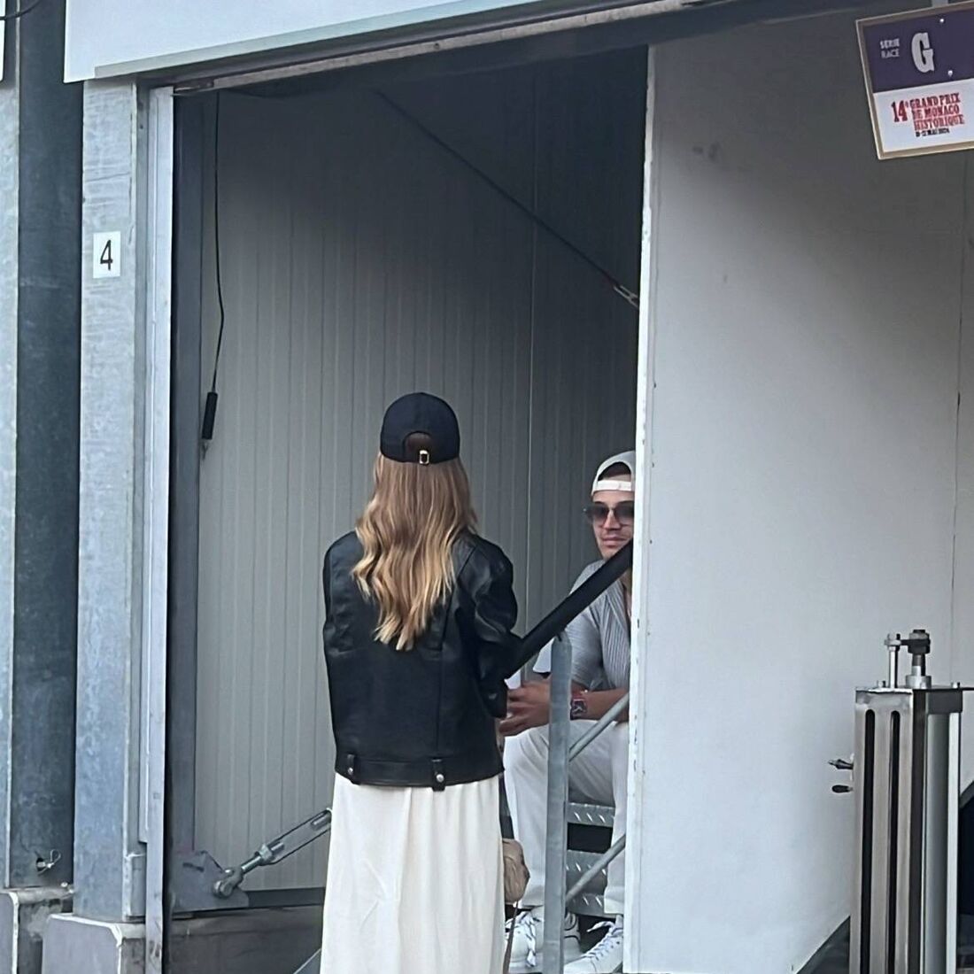 Margarida Corceiro e Lando Norris